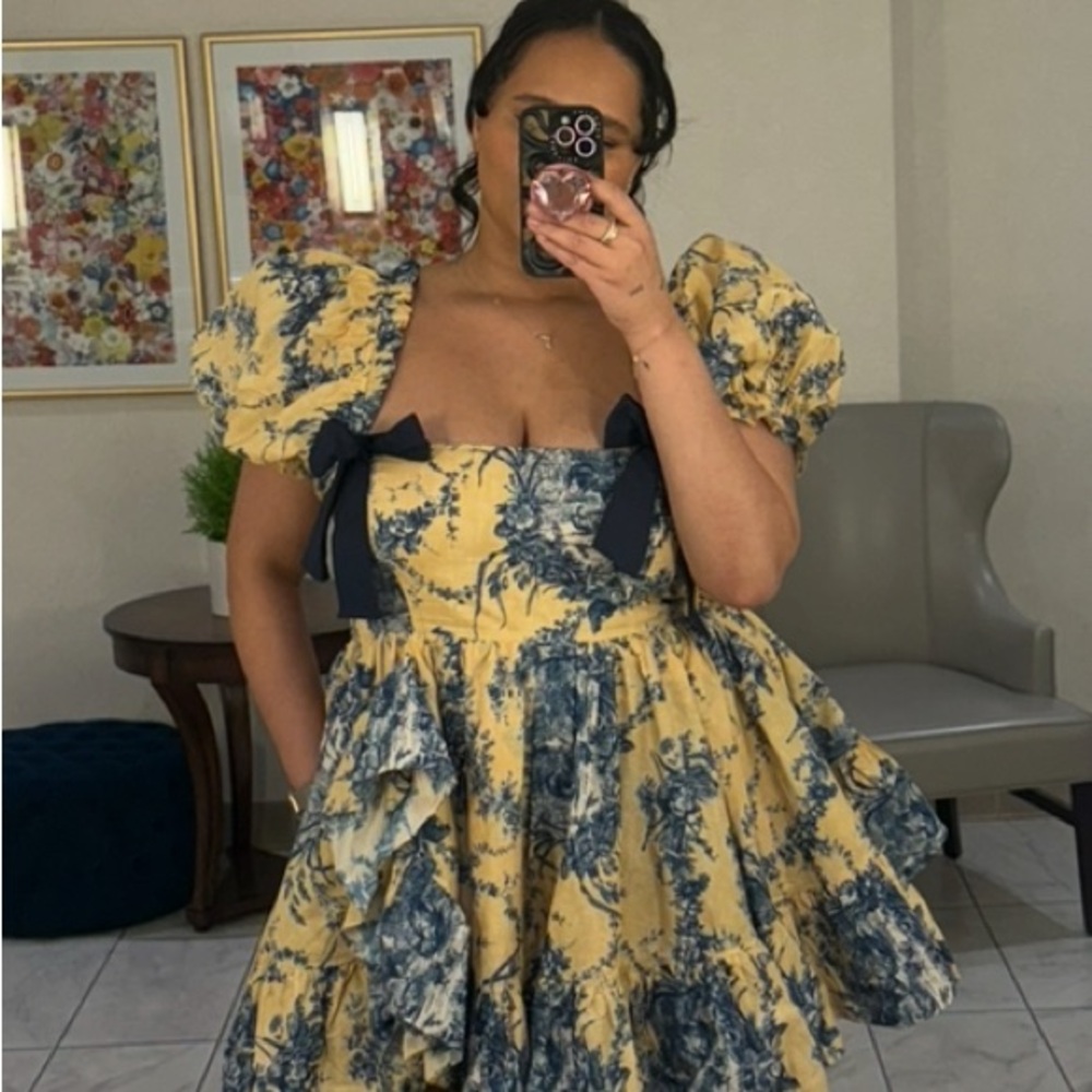 Selkie “The Musée Buttercream Dress” - Picture 2 of 7